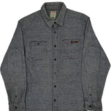 Dickies Striped Shirt - XL Blue Cotton