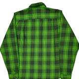 The North Face Checked Flannel Shirt - Medium Green Polyester