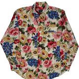Liz Wear Floral Hawaiian Shirt - Small Multicoloured Polyester