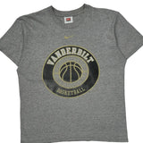 Nike T-Shirt - Small Gold Cotton