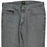 Lee Jeans - 36W 30L Grey Denim