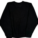 Reebok Sweatshirt - 2XL Black Cotton Blend