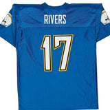 Los Angeles Chargers Nfl Jersey - Large Blue Polyester
