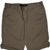 Calvin Klein Jeans Chino Shorts - 32W US 8 Brown Cotton