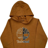 Age 6 Timberland Hoodie - Small Brown Cotton