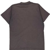 Age 13-15 Fruit Of The Loom Single Stitch T-Shirt - Large Grey Cotton Blend