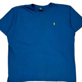 Polo By Ralph Lauren T-Shirt - 2XL Blue Cotton