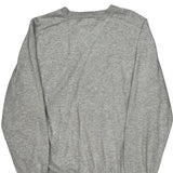 Lacoste V-Neck Sweater - XL Gray Cotton