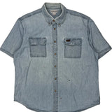 Carhartt Denim Shirt - XL Light Wash Cotton