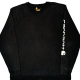 Carhartt Spellout Long Sleeve T-Shirt - Large Black Cotton