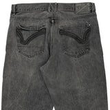 Sean John Denim Shorts - 38W 11L Grey Cotton