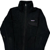 Patagonia Fleece Jacket - Small Black Polyester