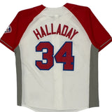 Philadelphia Phillies Majestic Mlb Jersey - XL Red Polyester