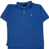 Age 7 Polo By Ralph Lauren Polo Shirt - Small Blue Cotton