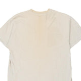 Key West Hanes Graphic T-Shirt - Large Cream Cotton