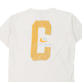 Senior Oneita Single Stitch T-Shirt - XL White Cotton
