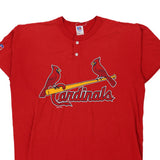 St. Louis Cardinals Russell Athletic MLB T-Shirt - XL Red Cotton