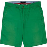 Tommy Hilfiger Chino Shorts - 34W 10L Green Cotton