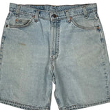 Levis Denim Shorts - 33W 8L Light Wash Denim