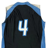 Made In USA Hercules Russell Athletic Jersey - Large Blue Polyester