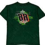 Age 10-12 Chase Authentics Nascar T-Shirt - Medium Green Cotton