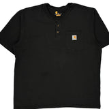 Carhartt T-Shirt - XL Black Cotton