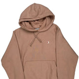 Champion Hoodie - Small Brown Cotton