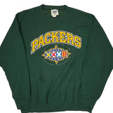 Green Bay Packers Lee Sport Nfl Sweatshirt - XL Green Cotton Blend