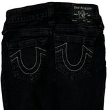 True Religion Skinny Jeans - 26W UK 6 Black Cotton Blend
