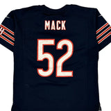Chicago Bears, Age 7 Nike Nfl Football Jersey - Large Navy Polyester