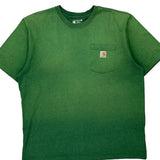 Carhartt T-Shirt - XL Green Cotton