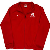 Age 12-13 Soccer Nike Track Jacket - Large Red Polyester