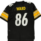 Pittsburgh Steelers Reebok Nfl Football Jersey - Medium Black Polyester