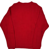 Chaps Ralph Lauren Sweater - Large Red Cotton
