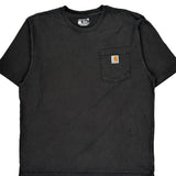 Carhartt T-Shirt - Large Black Cotton