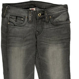 True Religion Slim Fit Jeans - 30W UK 8 Grey Cotton
