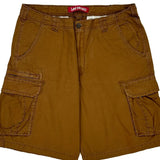 Lee Cargo Shorts - 34W 10L Brown Cotton