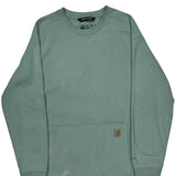 Carhartt Force Carhartt Sweatshirt - Medium Green Cotton