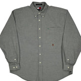 Tommy Hilfiger Shirt - XL Gray Cotton
