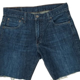Levis Denim Shorts - 31W 10L Blue Denim