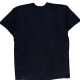 Blank Single Stitch T-Shirt - 2XL Black Cotton