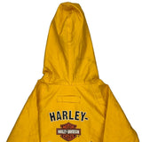 Age 4 Harley Davidson Waterproof Jacket - XS Yellow Polyester