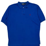 Polo By Ralph Lauren Polo Shirt - Large Blue Cotton