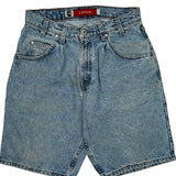Levis Denim Shorts - 30W 9L Light Wash Denim
