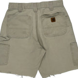 Carhartt Carpenter Shorts - 30W 9L Beige Cotton