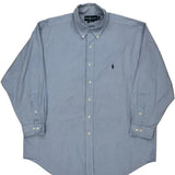Yarmouth Ralph Lauren Shirt - XL Blue Cotton