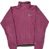 The North Face Fleece Jacket - Small Pink Polyester