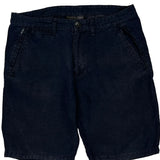 Armani Exchange Shorts - 34W 10L Navy Linen