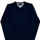 Tommy Hilfiger Jumper - Large Navy Cotton