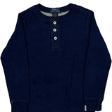 Age 4 Polo By Ralph Lauren Long Sleeve T-Shirt - XS Navy Cotton